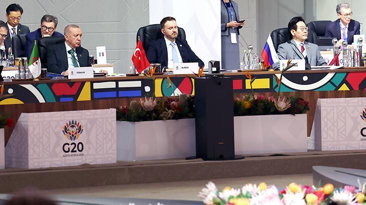 Cumhurbaşkanı Erdoğan, G20 Liderler Zirvesi kapsamında verilen akşam yemeğine katıldı