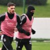 Beşiktaş’ta Rafa Silva takımla çalıştı! Maske detayı dikkat çekti