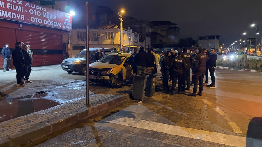 Bursa’da kaçırdığı taksiyle kaza yapan şüpheli yakalandı