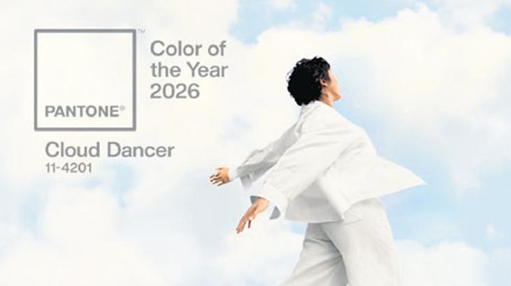 Gelecek yılın rengi ‘Cloud Dancer’